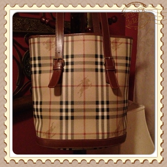 Authentic Burberry Tote Bag