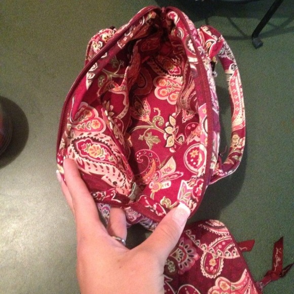 ❌❌SOLD❌❌Vera Bradley retired Piccadilly plum set - Picture 2 of 3