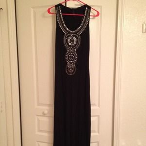 INC black maxi dress