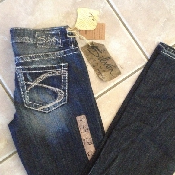 Silver jeans
