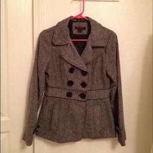 Tilly's Jackets & Coats - Tilly's tweed peacoat Tilly's Jackets & Coats - Tilly's tweed peacoat