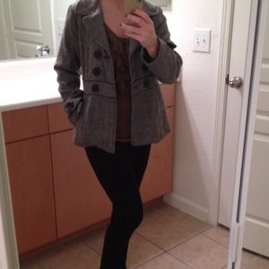 Tilly's Jackets & Coats - Tilly's tweed peacoat Tilly's Jackets & Coats - Tilly's tweed peacoat