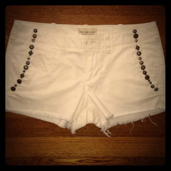 Ralph Lauren denim and supply shorts.