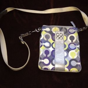 Coach cross body purse