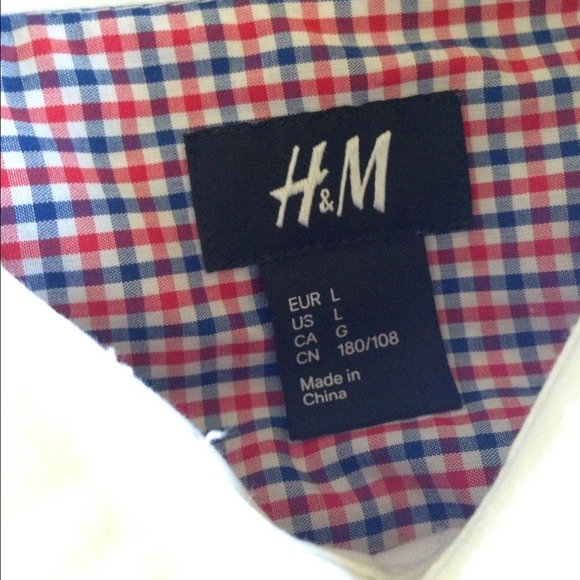 Checkered H&M shirt. - Picture 2 of 4