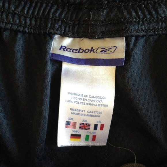 Reebok basketball shorts. - Picture 2 of 4
