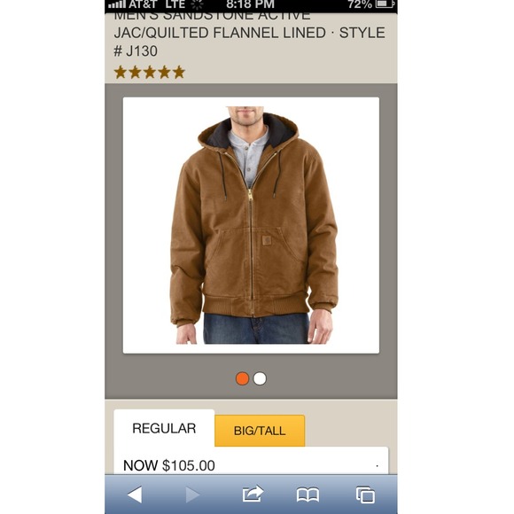 Carhartt heavy duty jacket. - Picture 4 of 4
