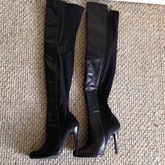 Colin Stuart thigh high boots