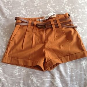 Ginger Belted Shorts