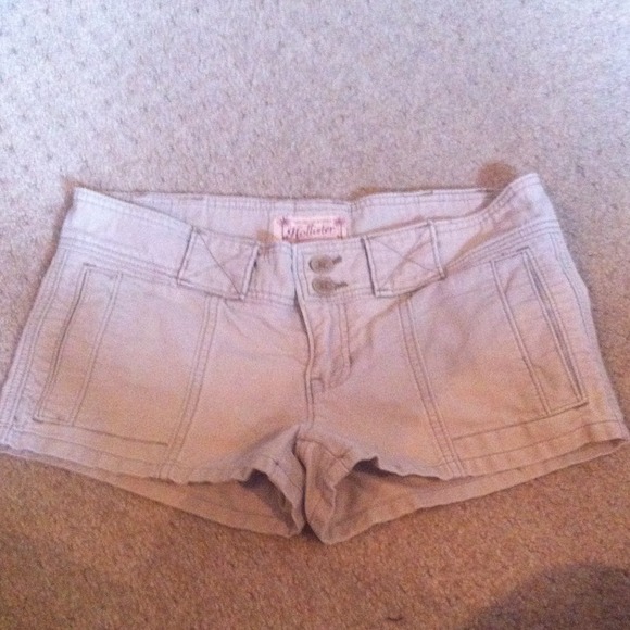 Hollister CO vintage shorts tan size 5 (27)