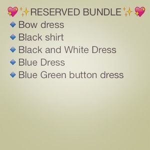 💕🎀RESERVED BUNDLE🎀💕