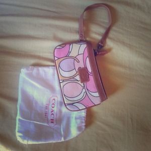 Coach wristlet