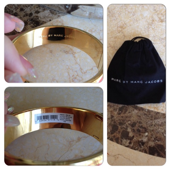🎉HP🎉 NWT Marc by Marc Jacobs Hinged Bangle - Picture 4 of 4