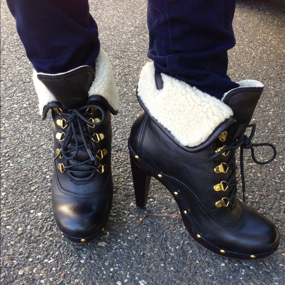 BCBGeneration Boots - Worn 1x BCBG FUR BOOTIES