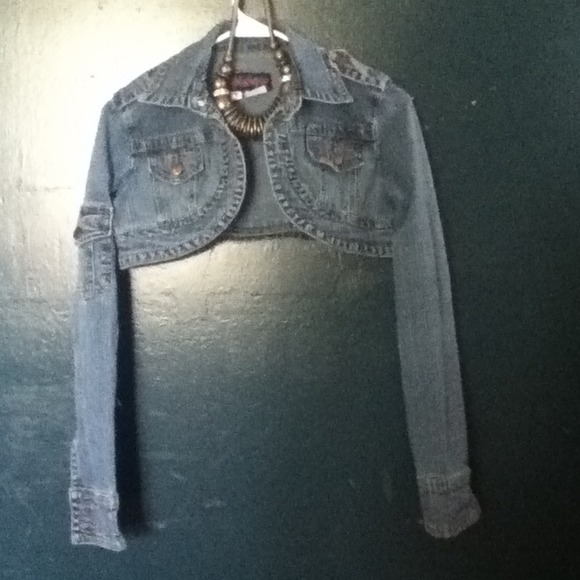 Denim Crop Jacket