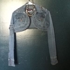 Denim Crop Jacket