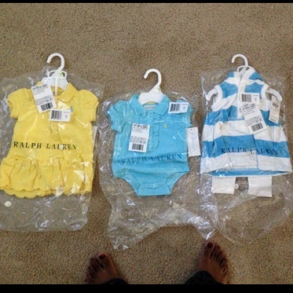 Ralph Lauren Infant summer clothes! 3months NWT - Picture 1 of 1