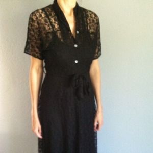 Tea Length Chan Luu Lace Dress