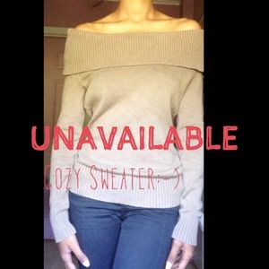 🚫Traded🚫Off the Shoulder Sweater!