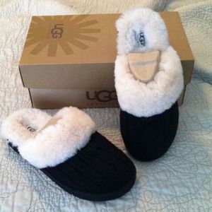 UGG Australia cozy knit slippers