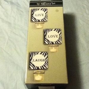 Votive candelabra set