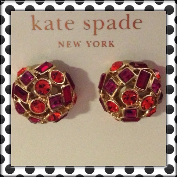 ♠Kate Spade Multi-Color "Kaleidoball" Earrings♠ - Picture 2 of 2