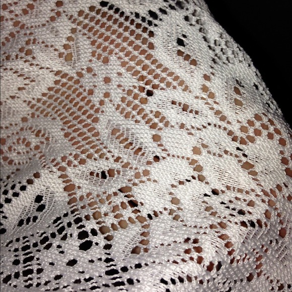 Floral Lace Racerbank Tank w/ Bandeau - Picture 4 of 4