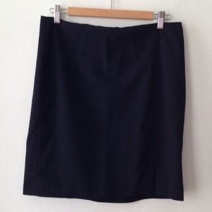 Black work skirt