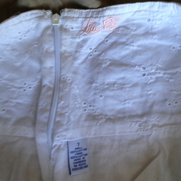 White Ruffle Skirt - Picture 4 of 4