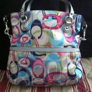 Brand new Coach multicolor bag