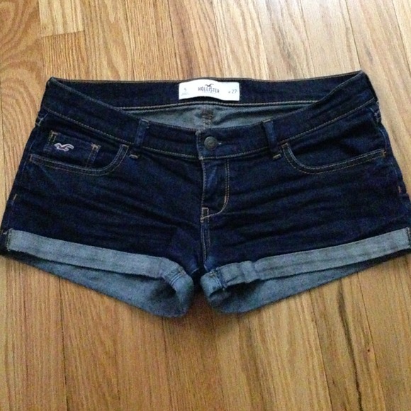 Navy hollister shorts
