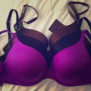 3- Victorias Secret bras. Great condition.