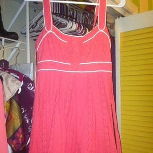 Coral sundress