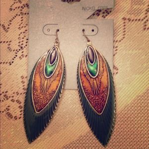 Feather Earrings