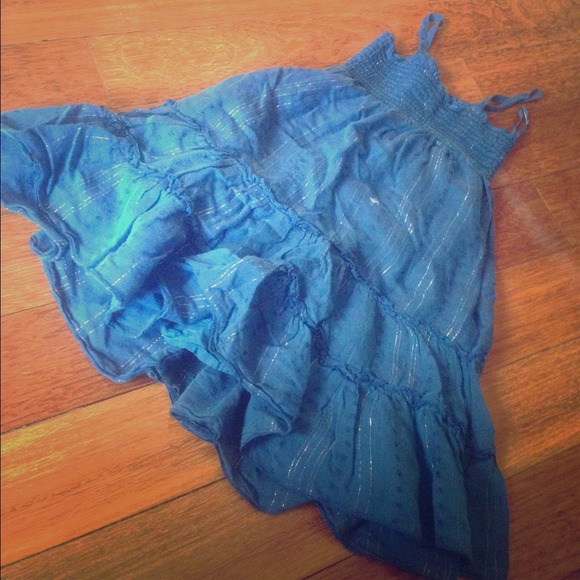 Girls blue dress