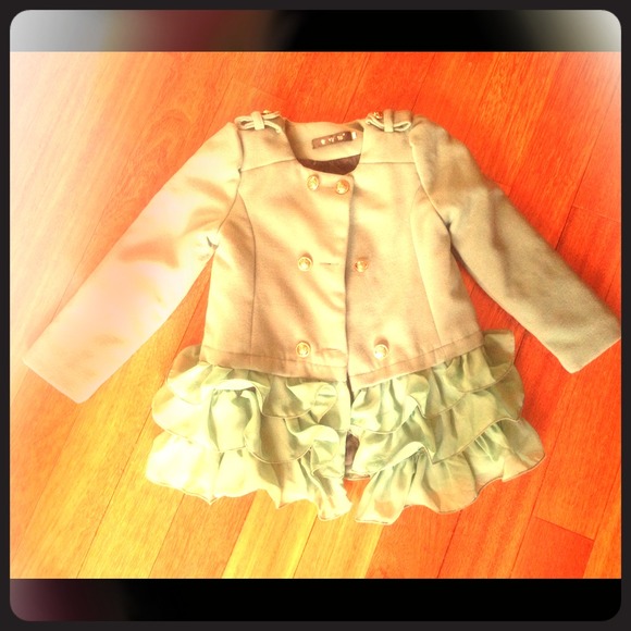 Girls military style jacket
