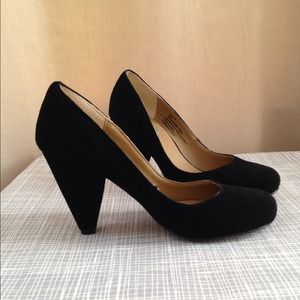 Genuine Suede Heels By Urban Outfitters