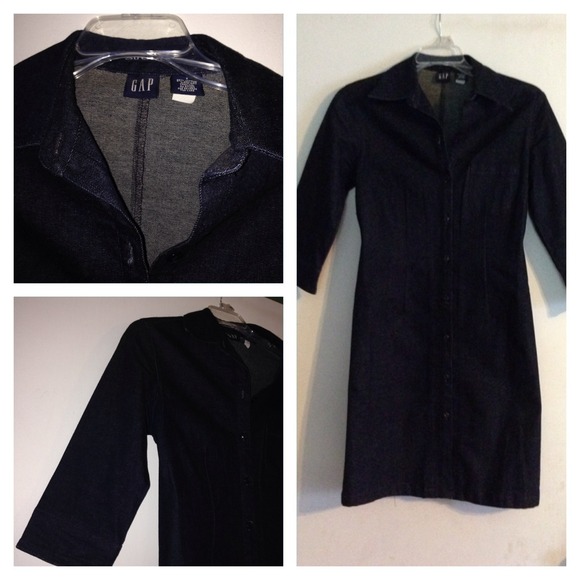 Gap long jean jacket