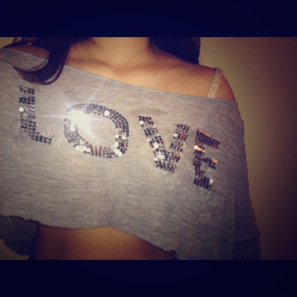 Love cropped top