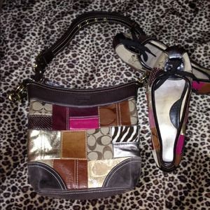 Authentic Coach Patchwork purse