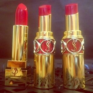 YSL lipsticks.