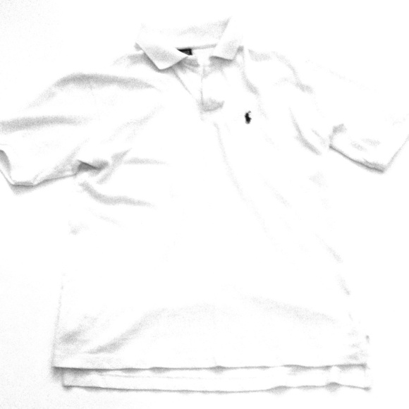 Mens White polo Ralph Lauren polo shirt.