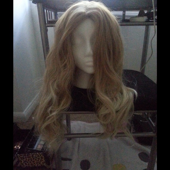 Synthetic Blonde Wig
