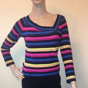 Sonia Rykiel Rainbow Knit Sz 38💋☺