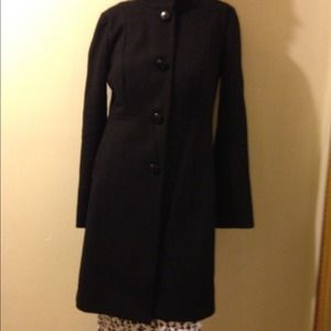 J. CREW BLACK WINTER COAT size 0