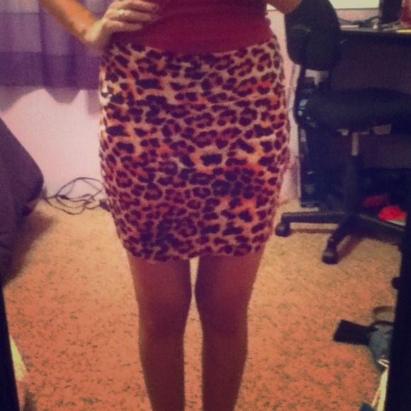Cheetah Mini Skirt