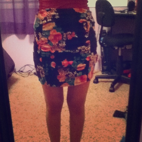 Floral skirt