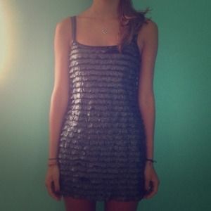 Sparkly Free People Dress