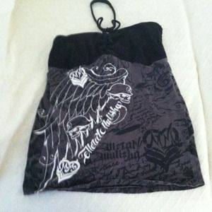 Maidens small Metal Mulisha tube top. Gently used