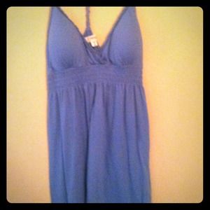 Light blue tank top dress